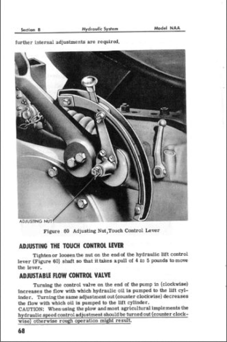 Ford NAA 600 800 2000 4000 Tractor Service Manual service manual preview page 5