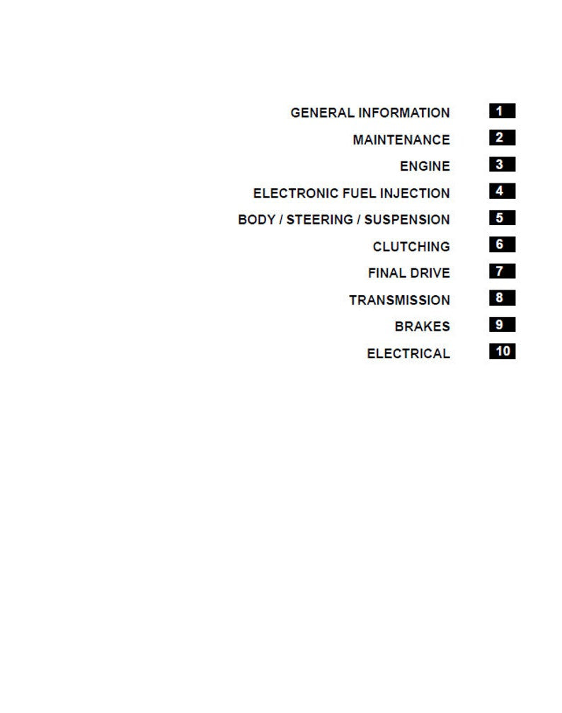Polaris RZR 1000 XP XP4 Service Manual service manual preview page 3