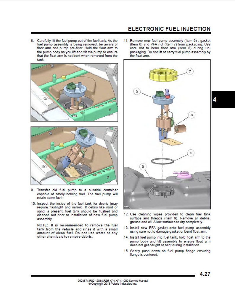 Polaris RZR 1000 XP XP4 Service Manual service manual preview page 5