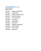 Polaris RZR Pro XP Service Manual service manual preview page 3
