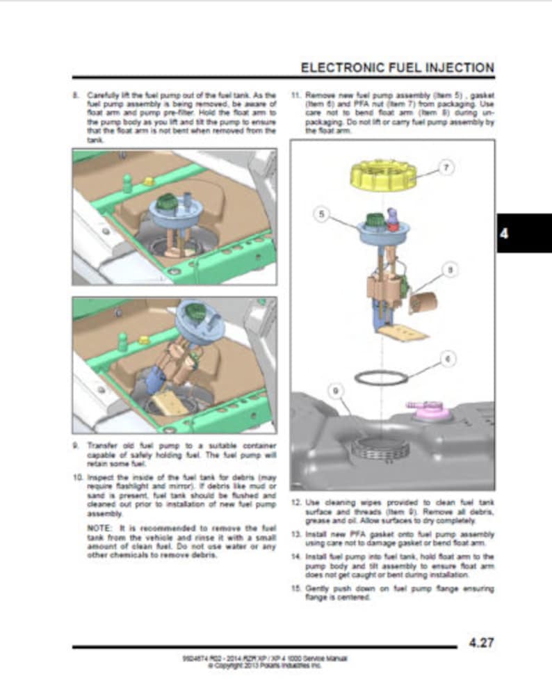Polaris RZR Pro XP Service Manual service manual preview page 5