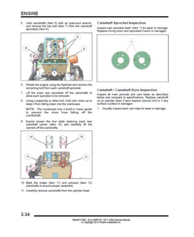 Polaris Ranger XP 1000 Service Manual service manual preview page 5
