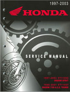 Honda Shadow VT1100 Service Manual service manual preview page 2
