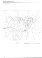 Honda Shadow VT1100 Service Manual service manual preview page 4