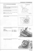 Honda Shadow VT1100 Service Manual service manual preview page 8