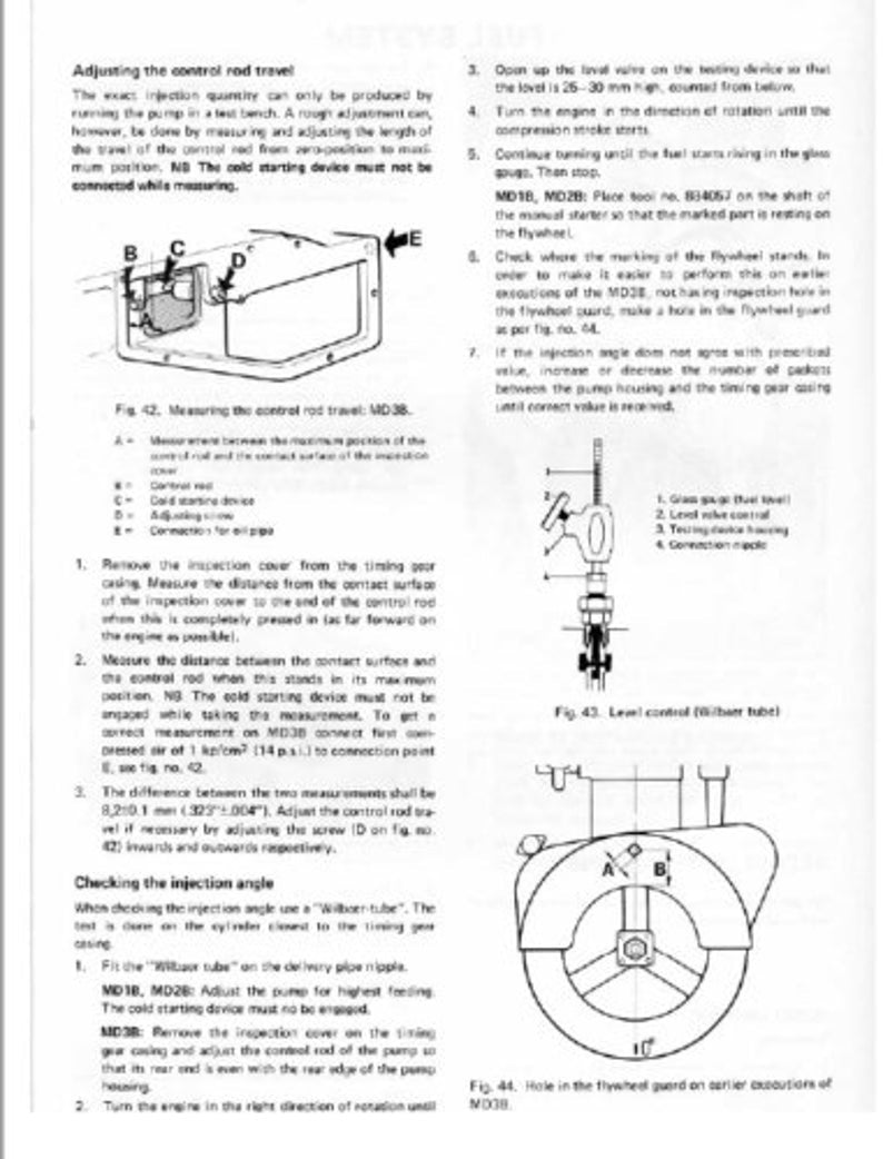 Volvo Penta MD 1B 2B 3B 5A 6A 7A 21A Service Manual service manual preview page 4