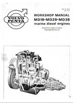 Volvo Penta MD 1B 2B 3B 5A 6A 7A 21A Service Manual service manual preview page 2