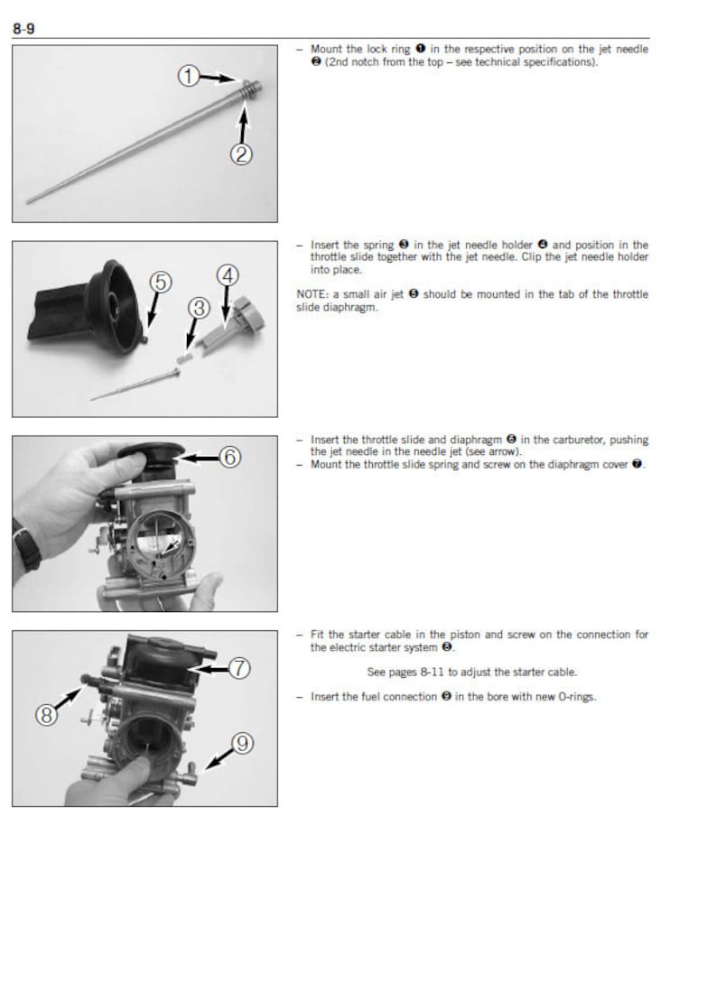 KTM 950 990 LC8 Engine Service Manual service manual preview page 5