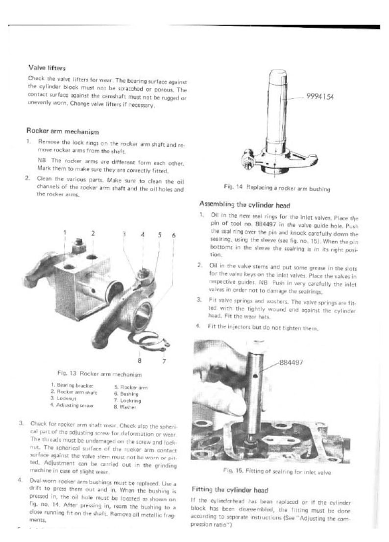 Volvo Penta MD 1B 2B 3B 5A 6A 7A 21A Service Manual service manual preview page 3