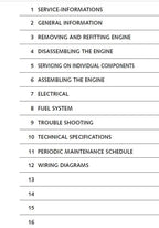 KTM 400 520 620 640 660 LC4 Engine Service Manual service manual preview page 3