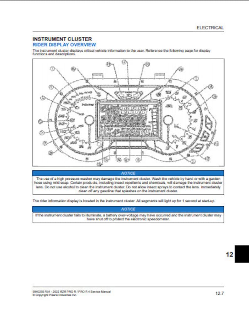 Polaris RZR Pro R Service Manual service manual preview page 6