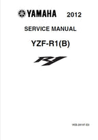 Yamaha YZF-R1 Service Manual service manual preview page 2