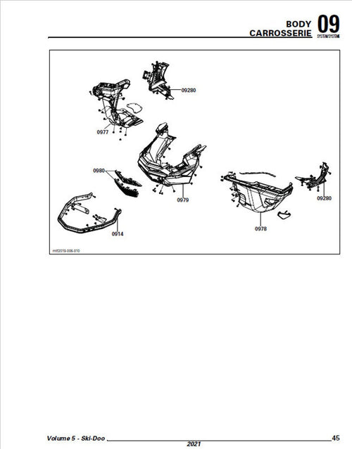 2017-2019 Skidoo MXZ Renegade Summit 1200 Service Manual service manual preview page 2