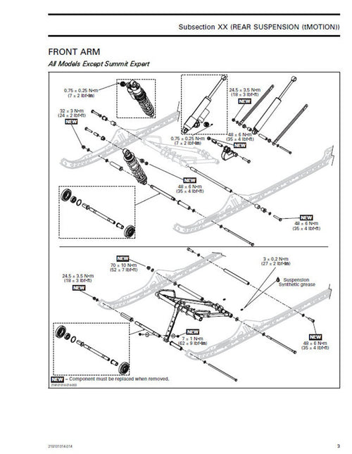 2013-2016 Skidoo XP Tundra Sport 550F Service Manual service manual preview page 2