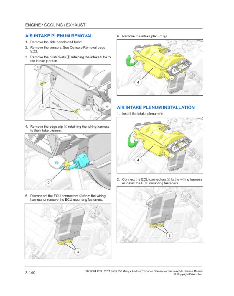 2021-2025 Polaris MATRYX Indy Switchback XCR 650 850 Service Manual service manual preview page 12
