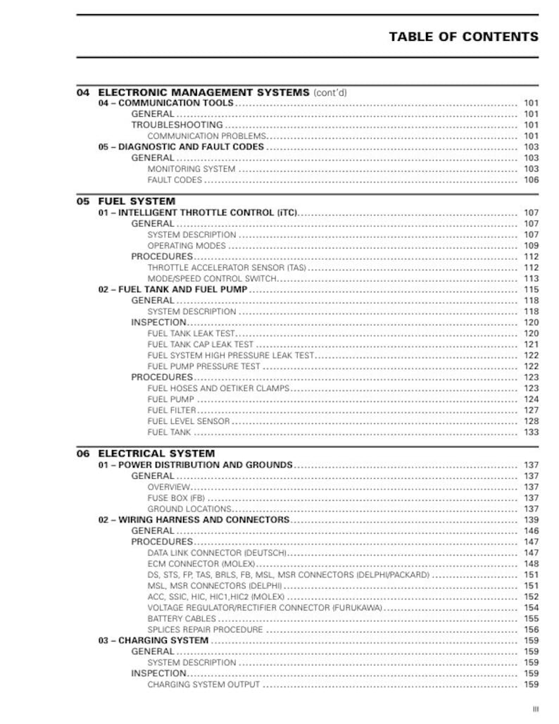 Seadoo GTI GTR Service Manual service manual preview page 5