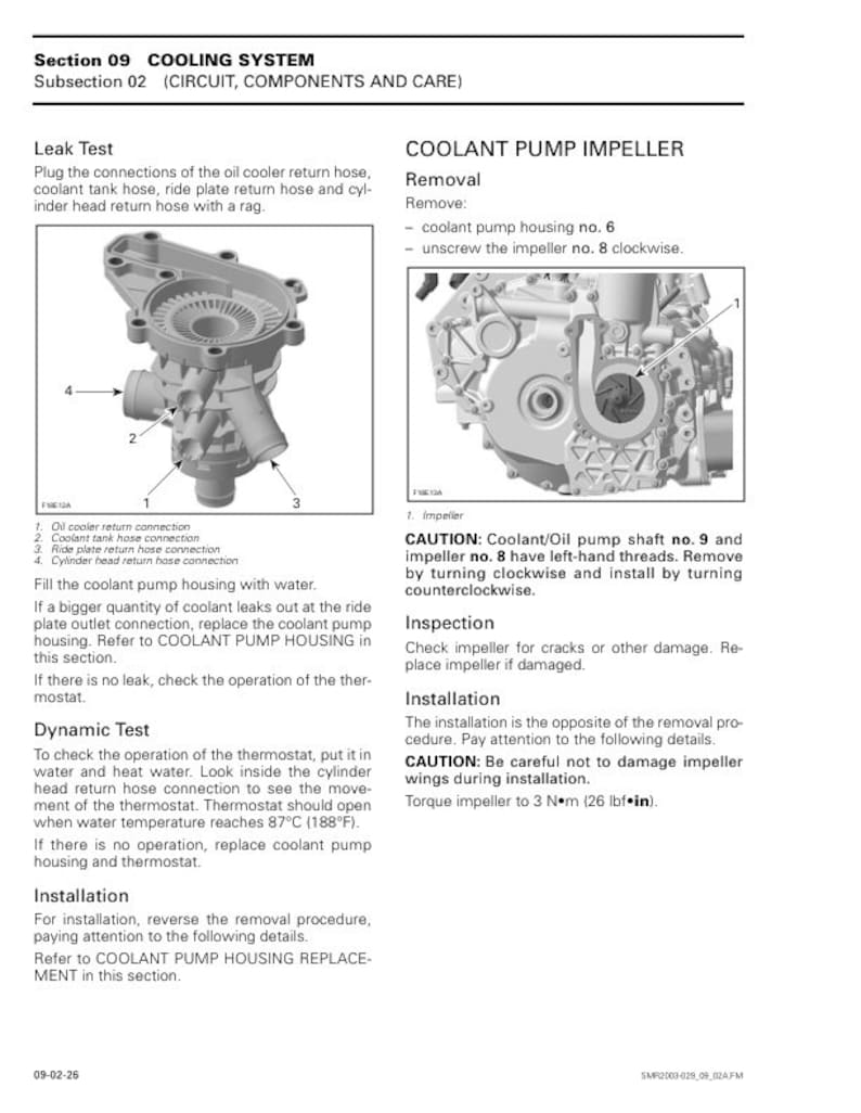 Seadoo GTX GTI GSX Service Manual service manual preview page 6