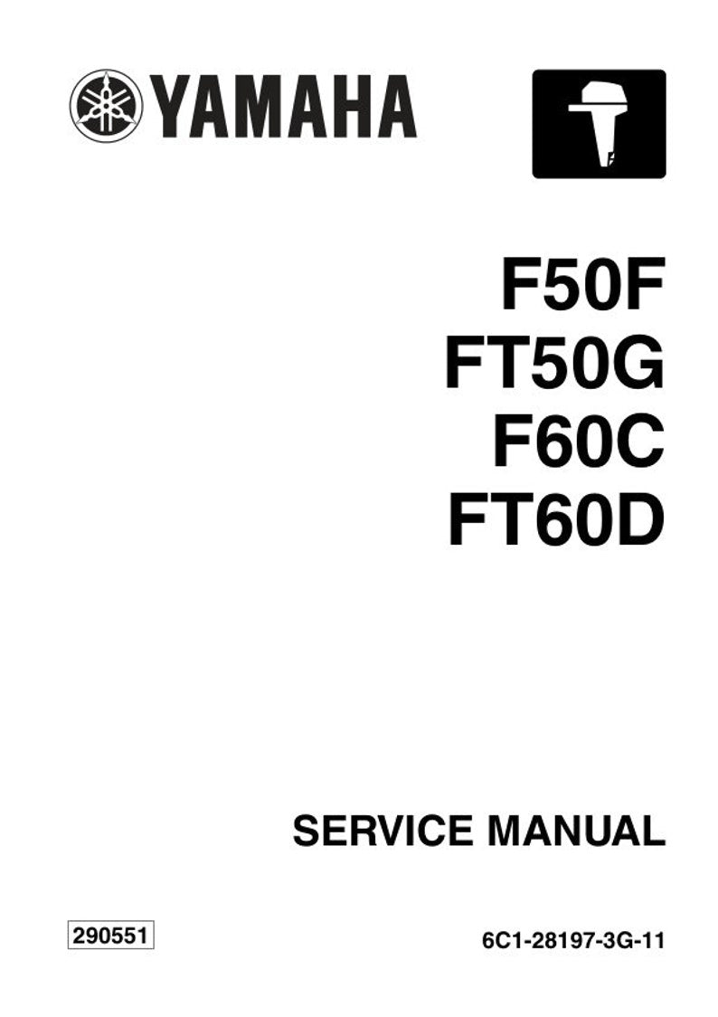 Yamaha F50F FT50G F60C FT60D Outboard Service Repair Manual service manual preview page 2
