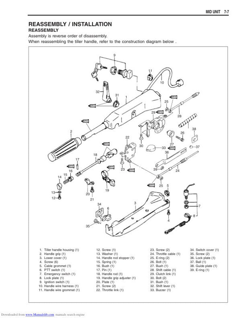 Suzuki DF60-DF70 Service Manual service manual preview page 10