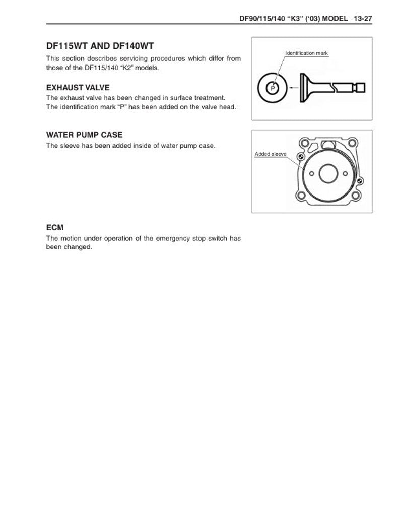 Suzuki DF90 DF100 DF115 DF140 Service Manual service manual preview page 9