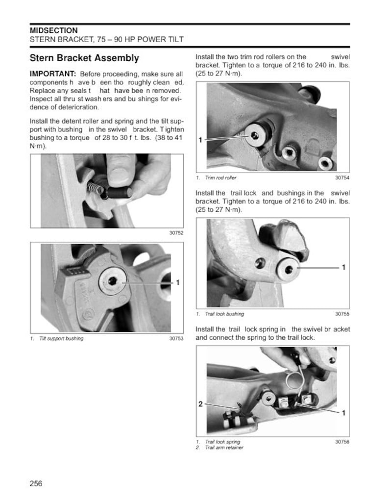 Evinrude 40 50 60 65 75 90 Service Manual service manual preview page 8