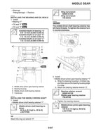 Yamaha Grizzly Hunter SE XT-R 700 Service Manual service manual preview page 5