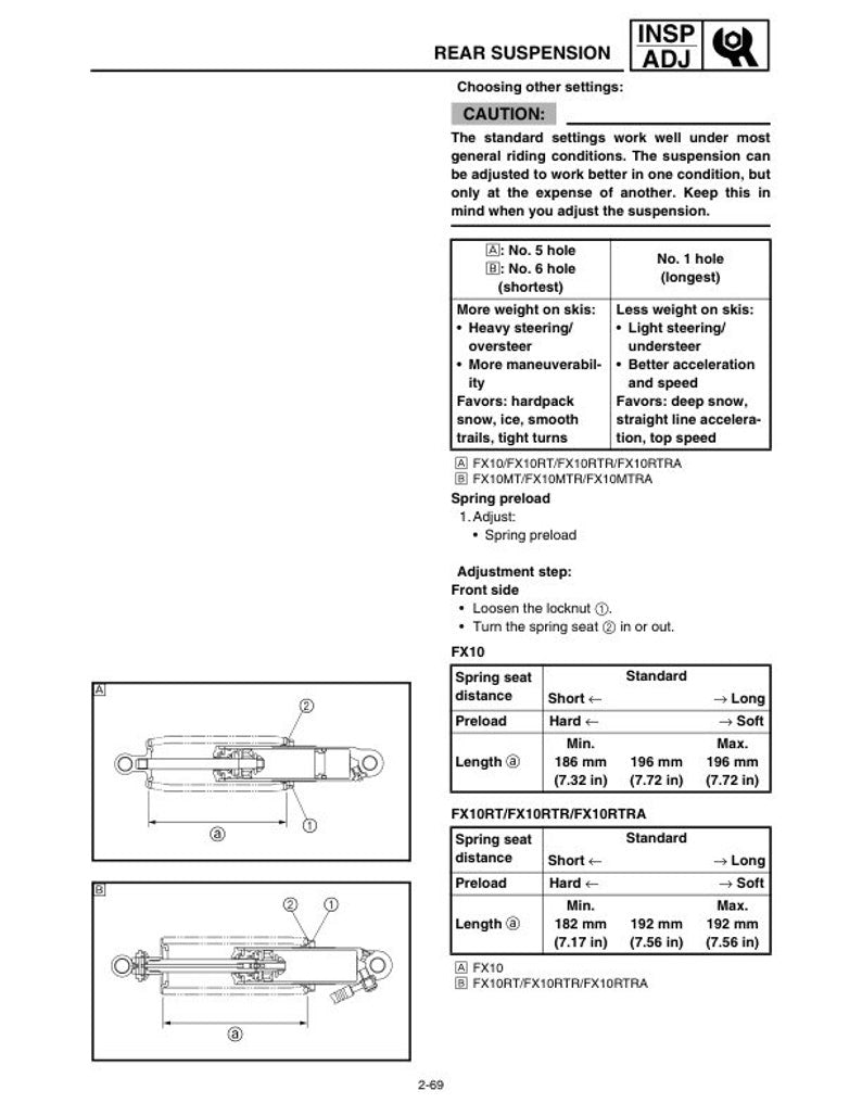Yamaha FX Nytro Service Manual service manual preview page 8