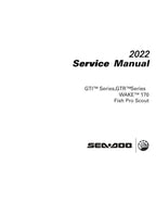 Seadoo GTI GTR Service Manual service manual preview page 2