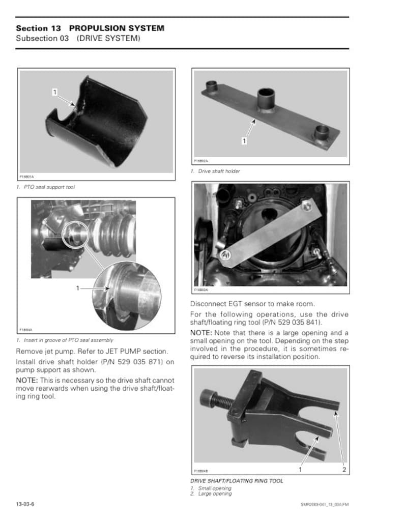 Seadoo GTX GTI GSX Service Manual service manual preview page 4