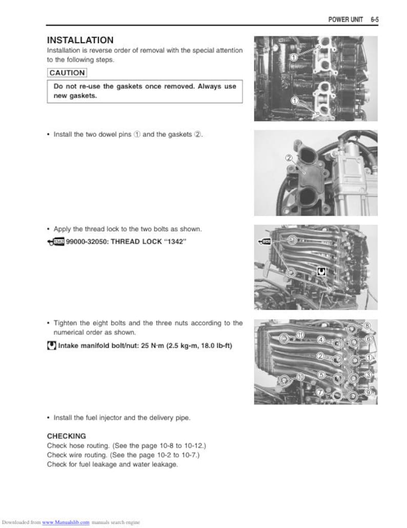Suzuki DF60-DF70 Service Manual service manual preview page 7