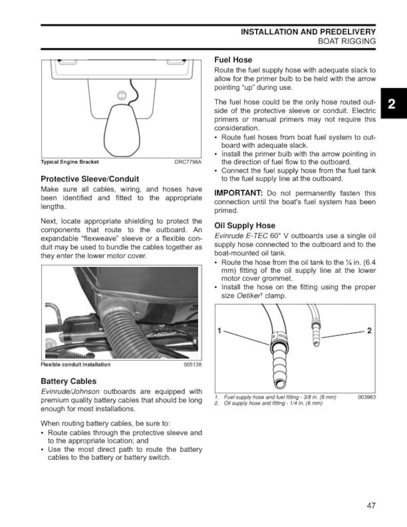 Evinrude ETEC 115-200 Service Manual service manual preview page 4
