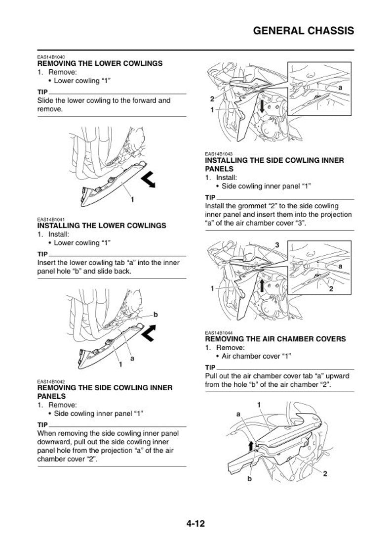Yamaha YZF-R1 Service Manual service manual preview page 5