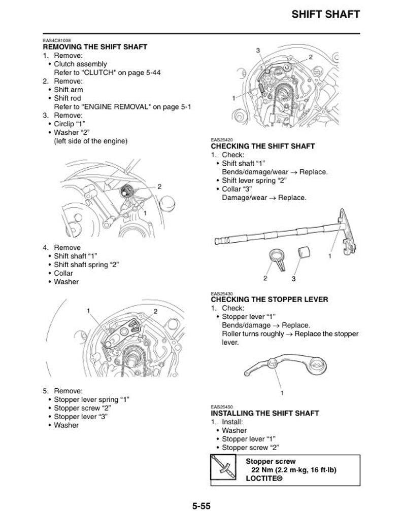 Yamaha YZF-R1 Service Manual service manual preview page 8
