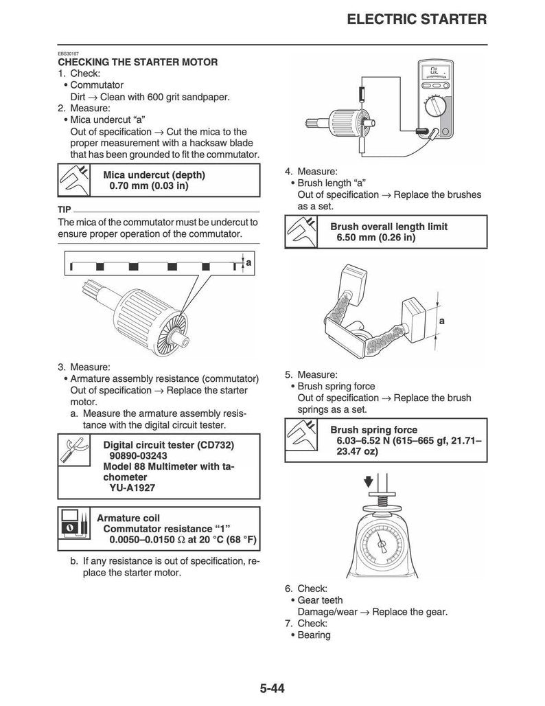 Yamaha Grizzly Hunter SE XT-R 700 Service Manual service manual preview page 4