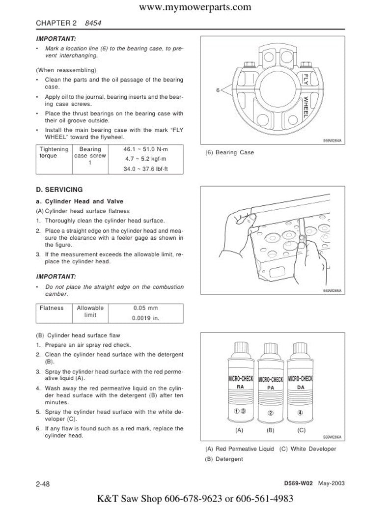 Cub Cadet 8454 Tractor Service Manual service manual preview page 9