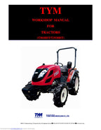 TYM T303 T353 HST Compact Tractor Service Manual service manual preview page 2