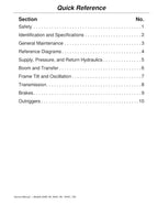 JLG Lull 644B 844C 1044C Telehandler Service Manual service manual preview page 6