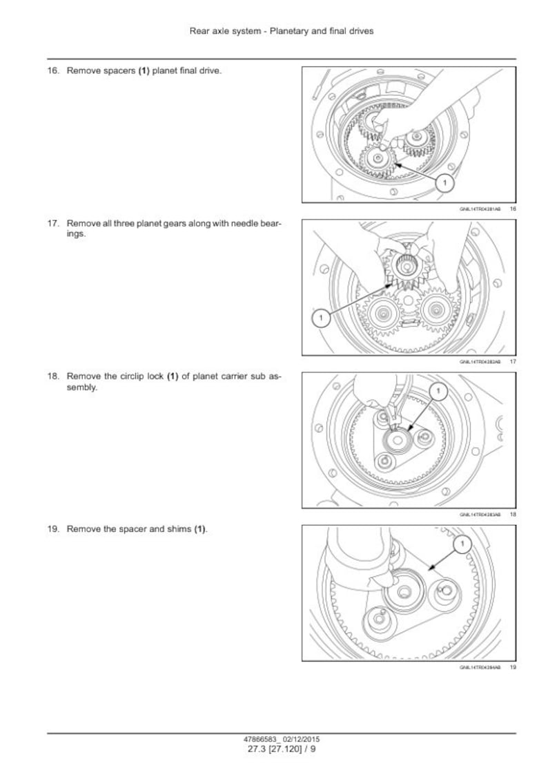 New Holland Workmaster 50 60 70 Tractor Service Manual service manual preview page 6