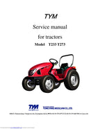 TYM T 233 273 Tractor Service Repair Manual service manual preview page 2