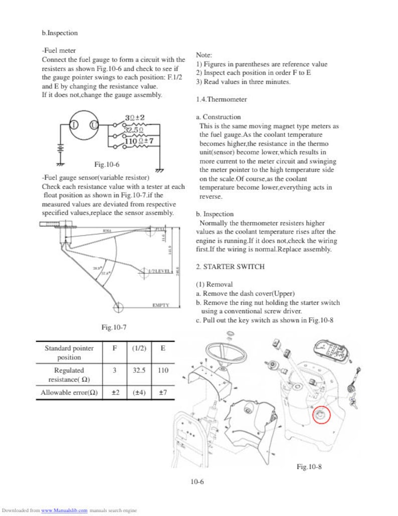 TYM T 233 273 Tractor Service Repair Manual service manual preview page 9