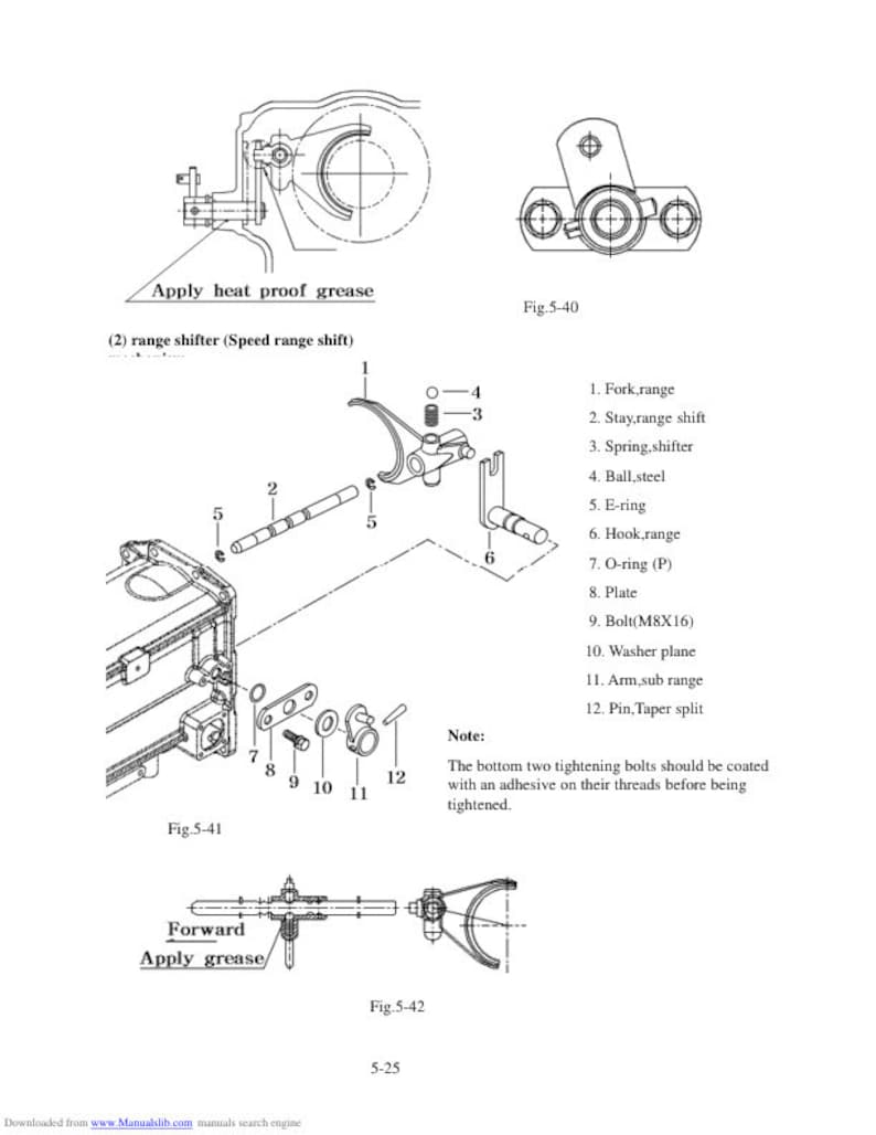 TYM T303 T353 HST Compact Tractor Service Manual service manual preview page 5