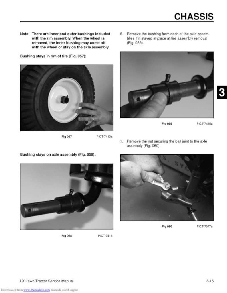 Toro LX 420 Lawn Tractor Service Manual service manual preview page 4