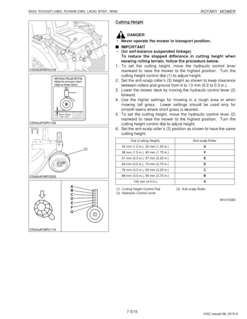 Kubota BX24 Tractor Service Manual service manual preview page 9