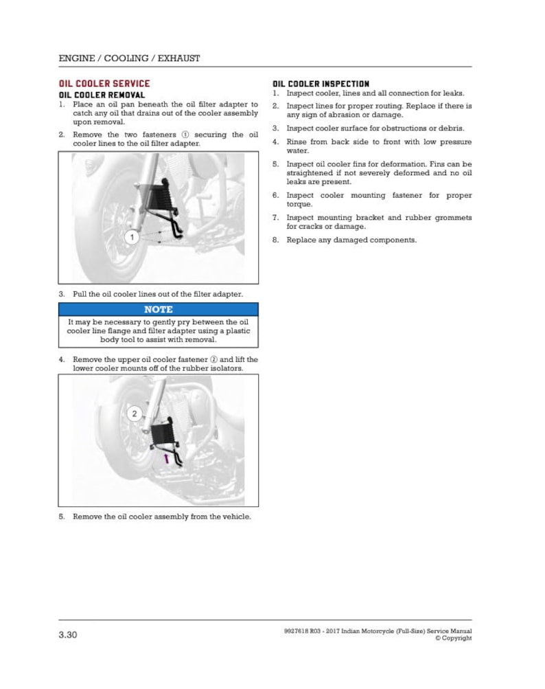 Indian Chief Roadmaster Springfield Service Manual service manual preview page 7