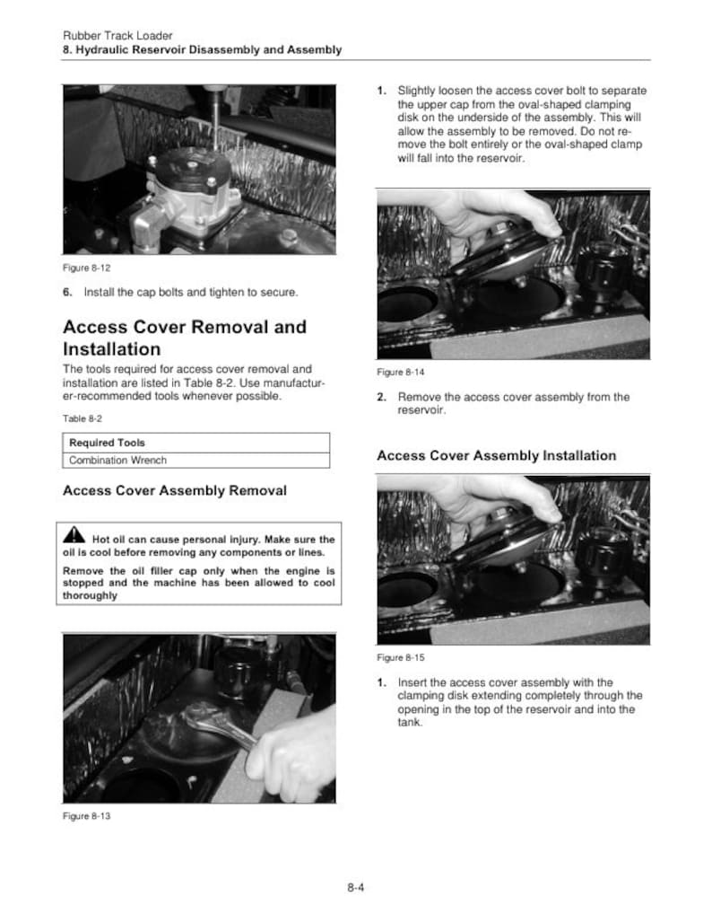 Terex PT 50 60 Rubber Track Loader Service Manual service manual preview page 9