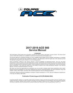 Polaris ACE 900 Service Manual service manual preview page 3