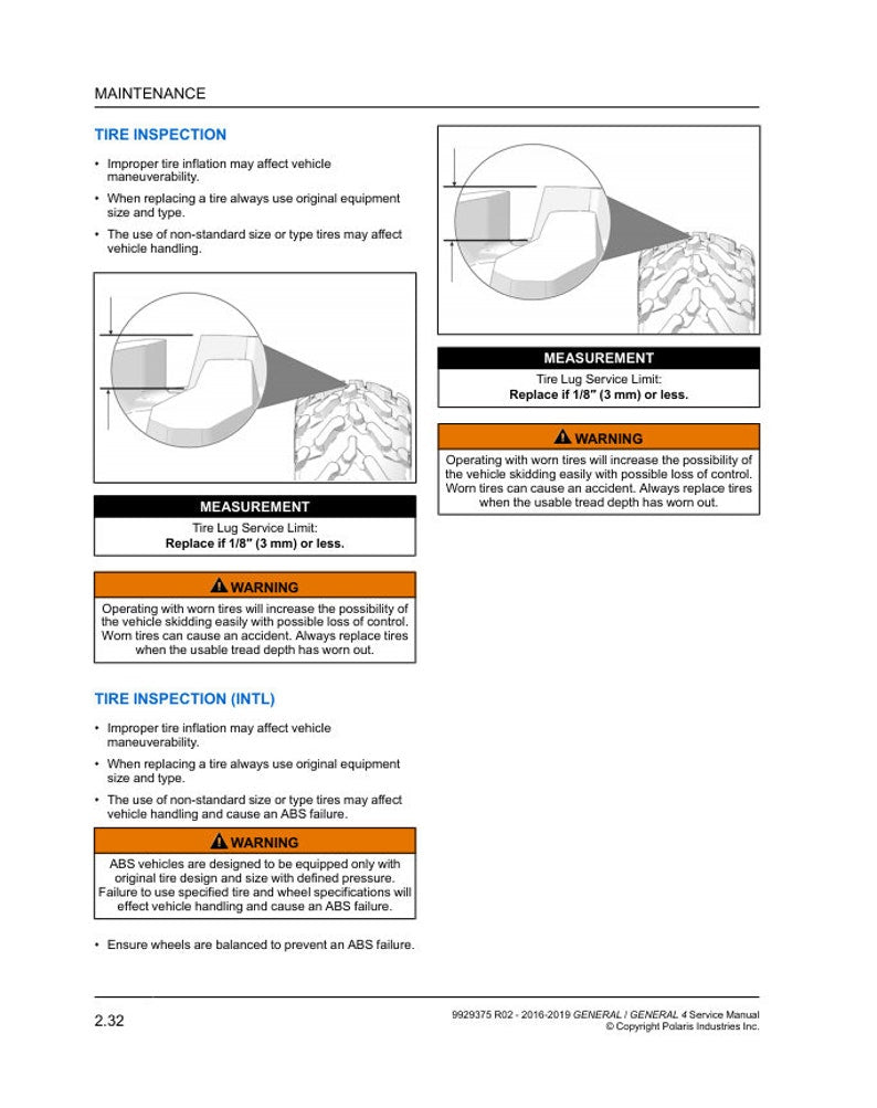 Polaris General 1000 Service Manual service manual preview page 8