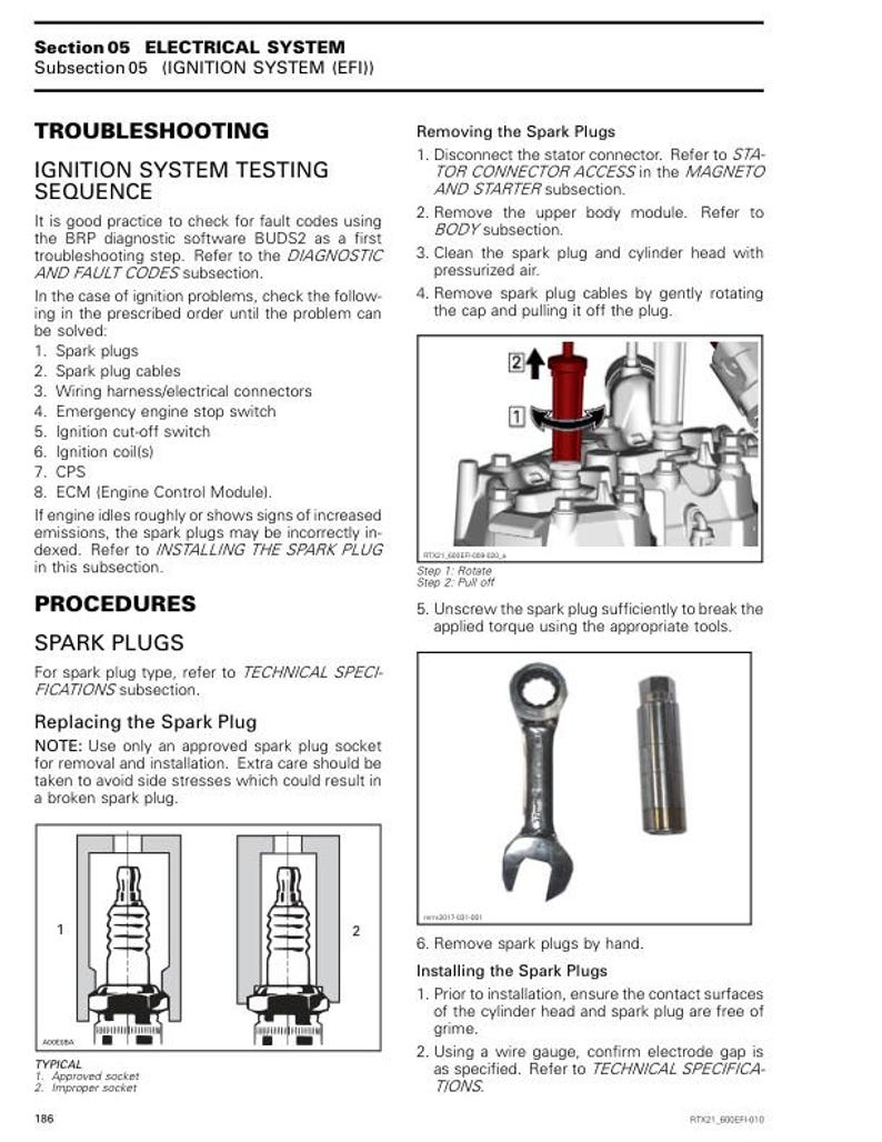 2023 Skidoo Tundra 600 900 Service Manual service manual preview page 9