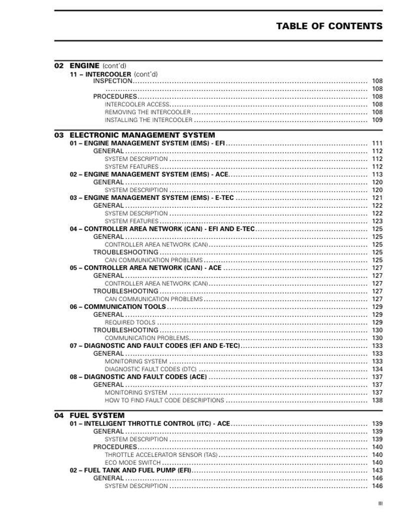 2023 Skidoo Renegade 600 850 900 Service Manual service manual preview page 5