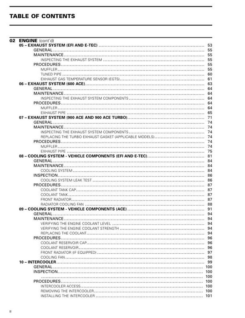 2022 Skidoo Expedition 600 850 900 Service Manual service manual preview page 4
